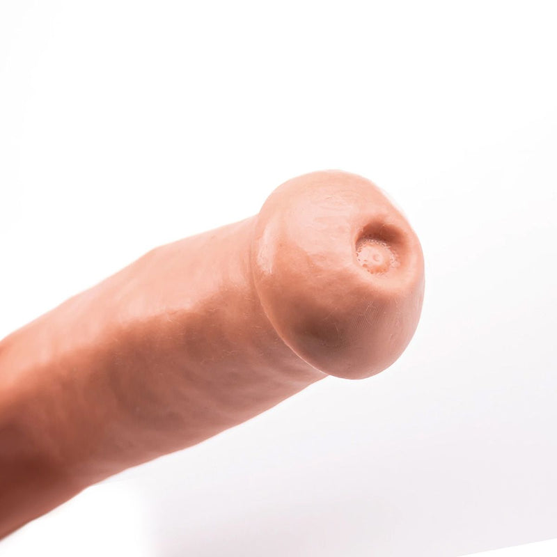 HUNG System - Dildo Kenny - Met Vac-U-Lock - 26 x 4.5 cm - Lichte Huidskleur-Erotiekvoordeel.nl