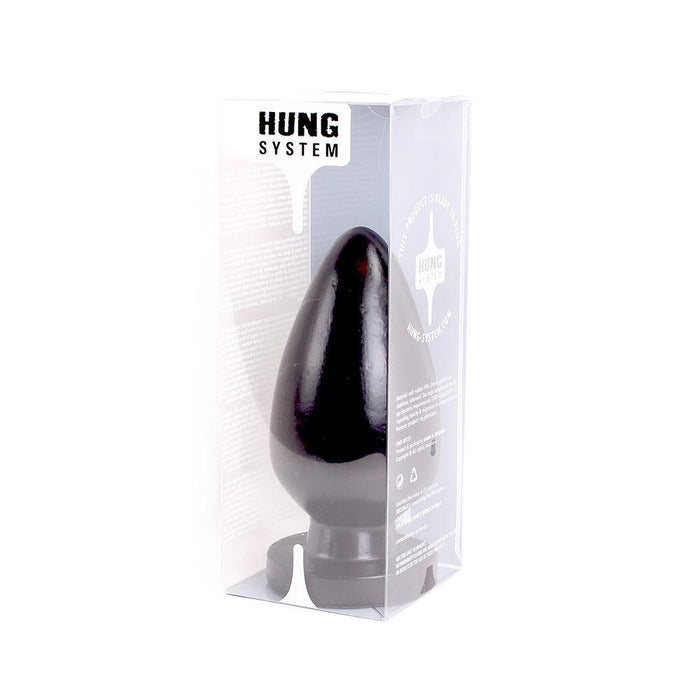 HUNG System - Egg - Buttplug - 21 x 10 cm - Zwart-Erotiekvoordeel.nl
