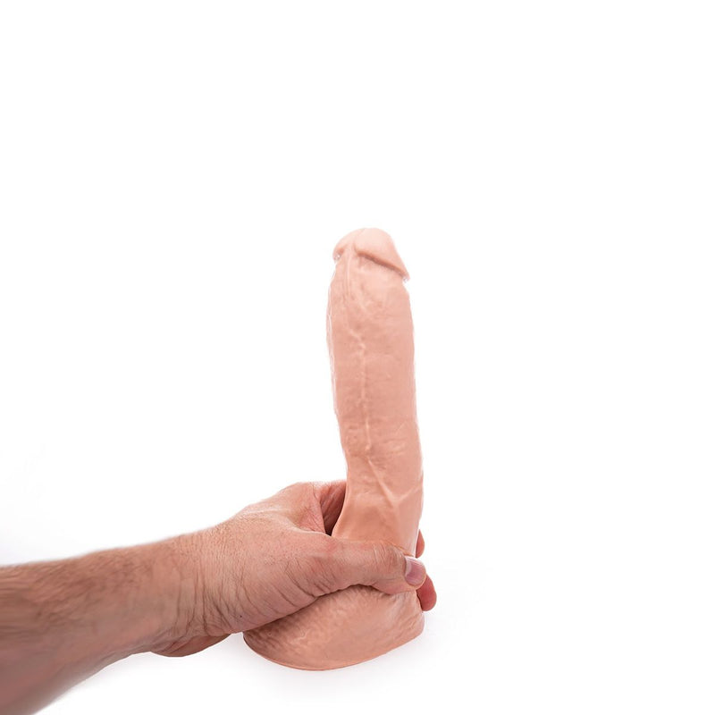 HUNG System - Jay - Dildo - Met Vac-U-Lock - Small - Lichte Huidskleur-Erotiekvoordeel.nl