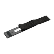 Haftanstalt - Set di manette regolabili in neoprene con fibbia metallica - Nero-Erotiekvoordeel.nl