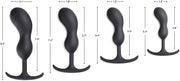 Heavy Hitters - Plug prostatico in silicone con sfere metalliche - 4 misure - Erotiekvoordeel.nl