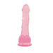 Hi-Rubber - Dildo met Zuignap - 19,5 cm - Roze-Erotiekvoordeel.nl