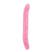 Hi-Rubber - Dubbele Dildo - 32,5 cm - Roze-Erotiekvoordeel.nl