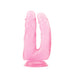 Hi-Rubber - Dubbele Penetratie Dildo - 18 cm - Roze-Erotiekvoordeel.nl
