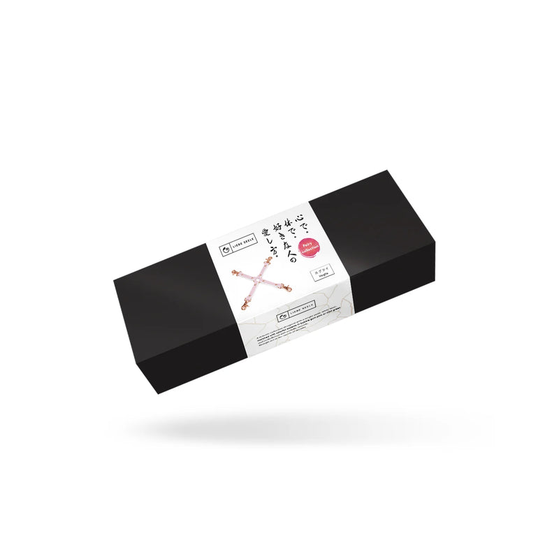 Liebe Seele - Fairy Collection - Exclusieve Lederen Hogtie - Roze/Wit-Erotiekvoordeel.nl