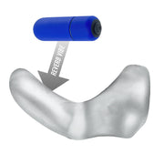 Hünkyjunk - Buzzfuck - Vibrerende Cocksling - Transparant Ice-Erotiekvoordeel.nl