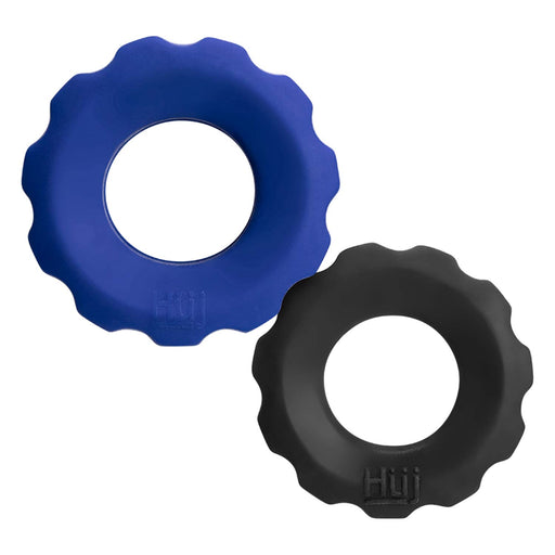 Hünkyjunk - COG Ring 2-Size-Pack Cobalt + Tar-Erotiekvoordeel.nl