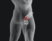 Hünkyjunk - Clutch Cock & Ball Sling - Blauw-Erotiekvoordeel.nl