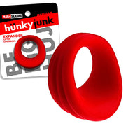Hünkyjunk - Expander - Scoop-Style Cockring - Rood-Erotiekvoordeel.nl