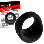 Hünkyjunk - Expander - Scoop-Style Cockring - Zwart-Erotiekvoordeel.nl