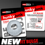 Hünkyjunk - Fit Bulge - Anillo para el pene que aporta un aspecto más voluminoso y potente - Transparente - Erotiekvoordeel.nl