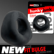 Hünkyjunk - Fit Bulge - Anneau pénien pour un aspect plus volumineux et plus puissant - Noir - Laced-up.nl