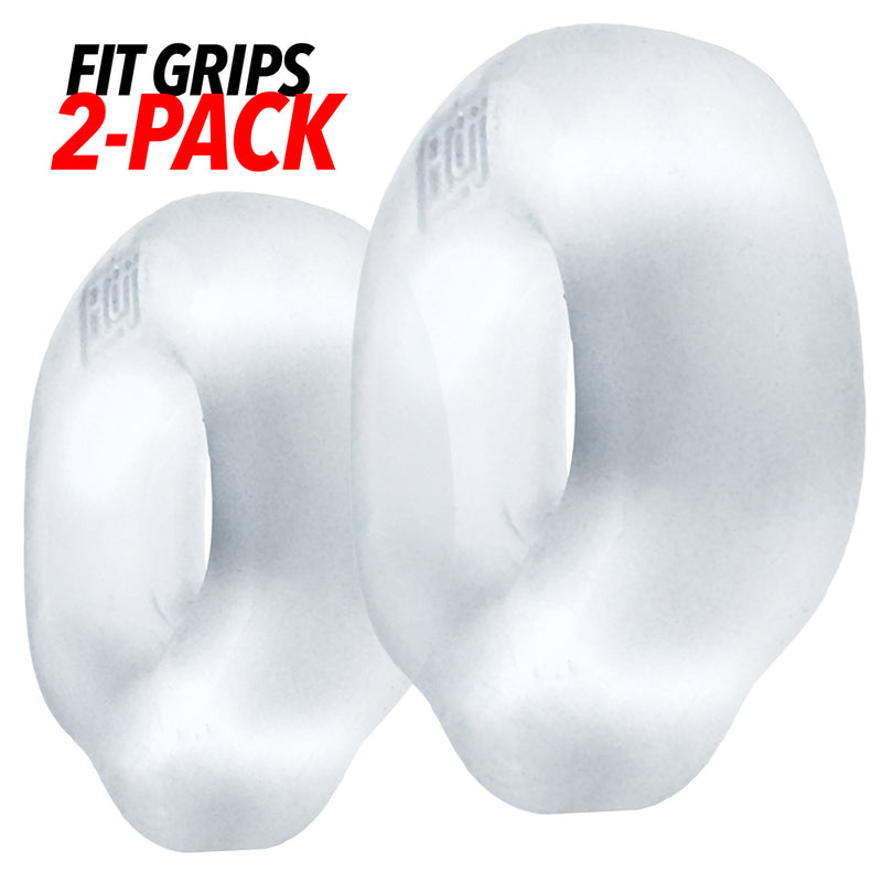 Hünkyjunk - Fit Rings - ErgoFit Cockringen - Twee Stuks - Transparant-Erotiekvoordeel.nl