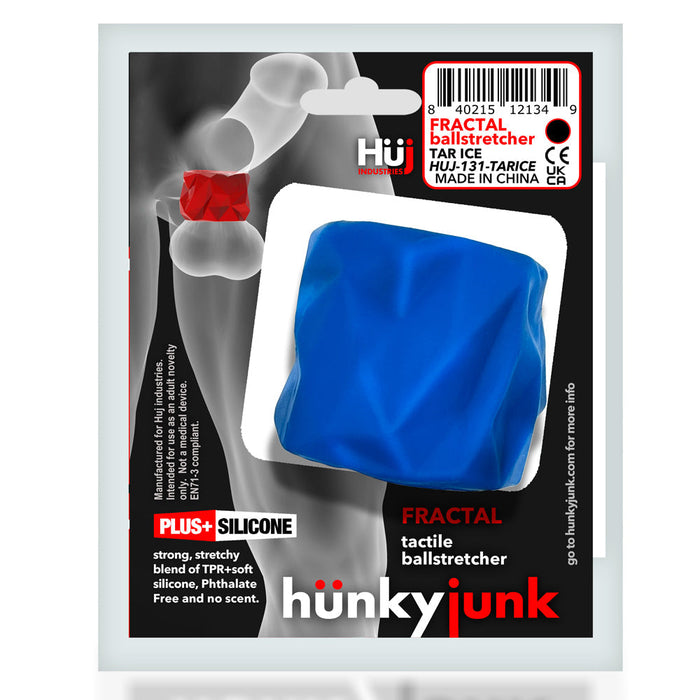 Hünkyjunk - Fractal Ballstretcher - Blauw-Erotiekvoordeel.nl