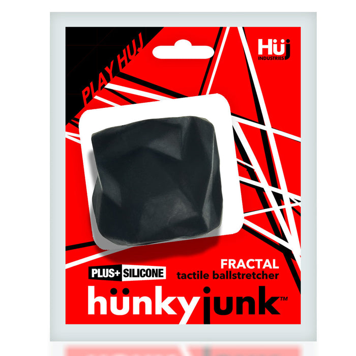 Hünkyjunk - Fractal Ballstretcher - Zwart-Erotiekvoordeel.nl