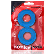 Hünkyjunk - Stiffy - Cockring - 2 stuks - Blauw-Erotiekvoordeel.nl