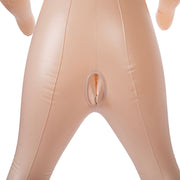 Hussy Selena - Bambola gonfiabile con due aperture e seno prosperoso - Erotiekvoordeel.nl