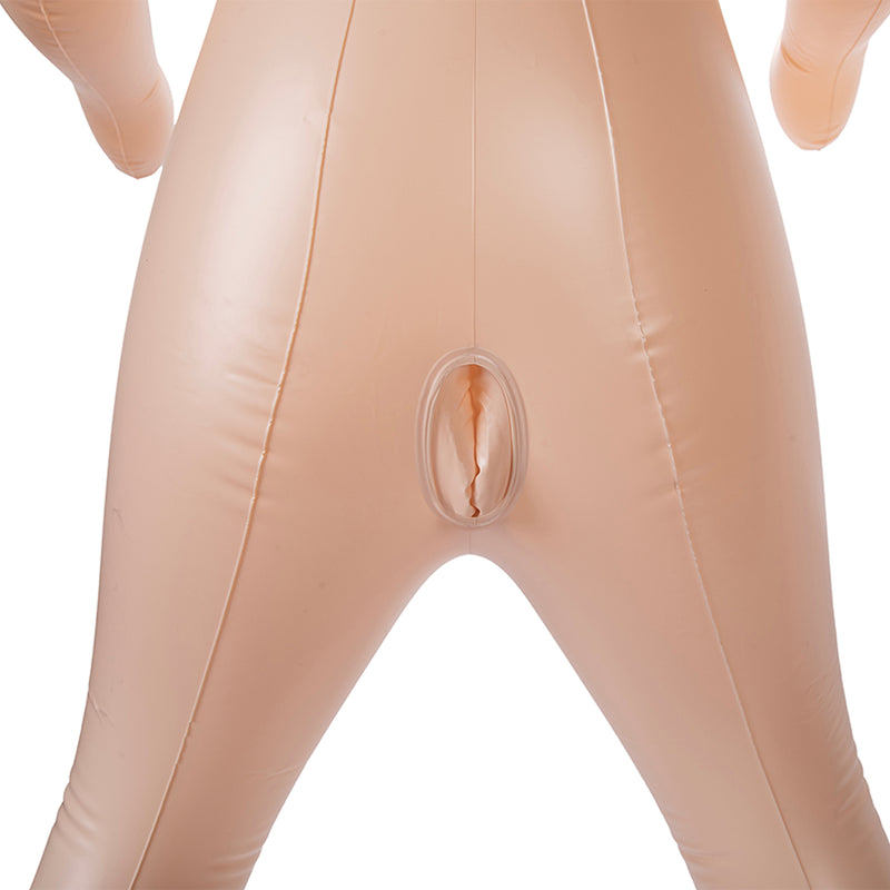 Hussy Selena - Bambola gonfiabile con due aperture e seno prosperoso - Erotiekvoordeel.nl