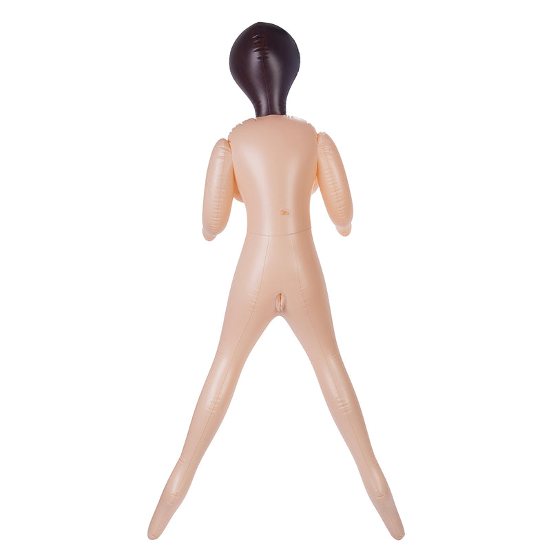 Hussy Selena - Bambola gonfiabile con due aperture e seno prosperoso - Erotiekvoordeel.nl