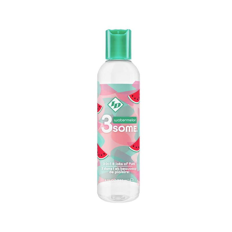 ID 3some Watermelon - Glijmiddel met smaakje - 120 ml-Erotiekvoordeel.nl
