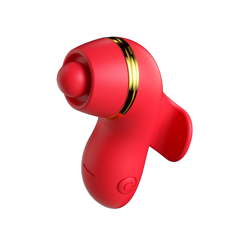 IY - Beeny - Vibratore multifunzionale - Con 4 accessori - Rosso-Erotiekvoordeel.nl
