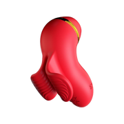 IY - Beeny - Vibratore multifunzionale - Con 4 accessori - Rosso-Erotiekvoordeel.nl