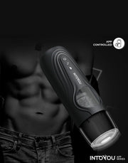 IY - Egor - Masturbatore controllato tramite app con vibrazione e rotazione – Nero-Erotiekvoordeel.nl