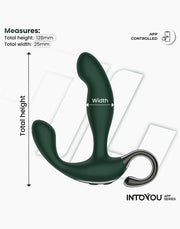 IY - Massaggiatore prostatico Greeny con punta oscillante e controllo tramite app – Groen-Erotiekvoordeel.nl