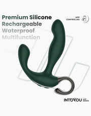 IY - Massaggiatore prostatico Greeny con punta oscillante e controllo tramite app – Groen-Erotiekvoordeel.nl