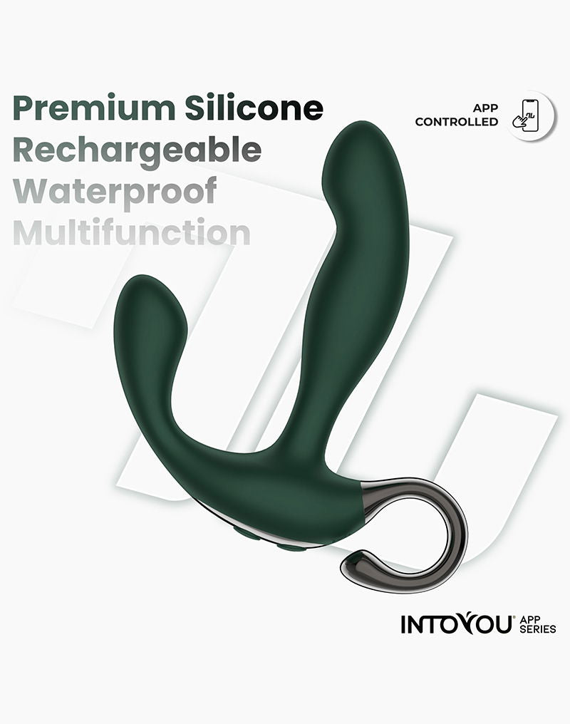IY - Massaggiatore prostatico Greeny con punta oscillante e controllo tramite app – Groen-Erotiekvoordeel.nl