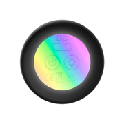 IY - Krax - Butt Plug with Vibration and Thrusting - With LED Light - Black-Erotiekvoordeel.nl