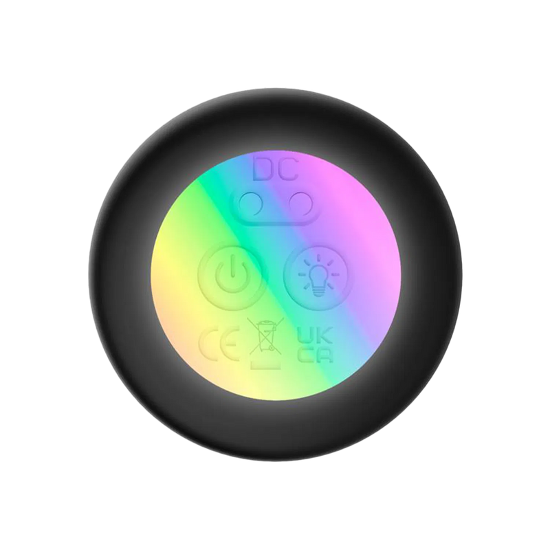 IY - Krax - Butt Plug with Vibration and Thrusting - With LED Light - Black-Erotiekvoordeel.nl
