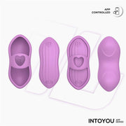 IY - Laia - Vibratore da dito riscaldato - Con controllo tramite app - Lila-Erotiekvoordeel.nl
