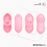 IY - Laia - Vibratore da dito riscaldato - Con controllo tramite app - Rosa-Erotiekvoordeel.nl
