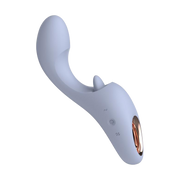 IY - Licky - Vibratore a lingua leccante - Con controllo tramite app - Azzurro-Erotiekvoordeel.nl