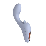 IY - Licky - Vibratore a lingua leccante - Con controllo tramite app - Azzurro-Erotiekvoordeel.nl