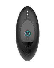 IY Milton - Plug anale vibrante con doppia funzione di pulsazione e telecomando - Nero-Erotiekvoordeel.nl