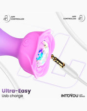 IY Moxy - Plug anale rotante a 360º - Controllo tramite app - Lila-Erotiekvoordeel.nl