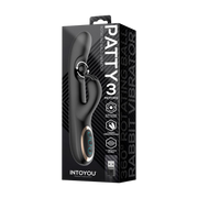 IY - Patty - Vibratore Rabbit con Sfera Rotante - Nero-Erotiekvoordeel.nl