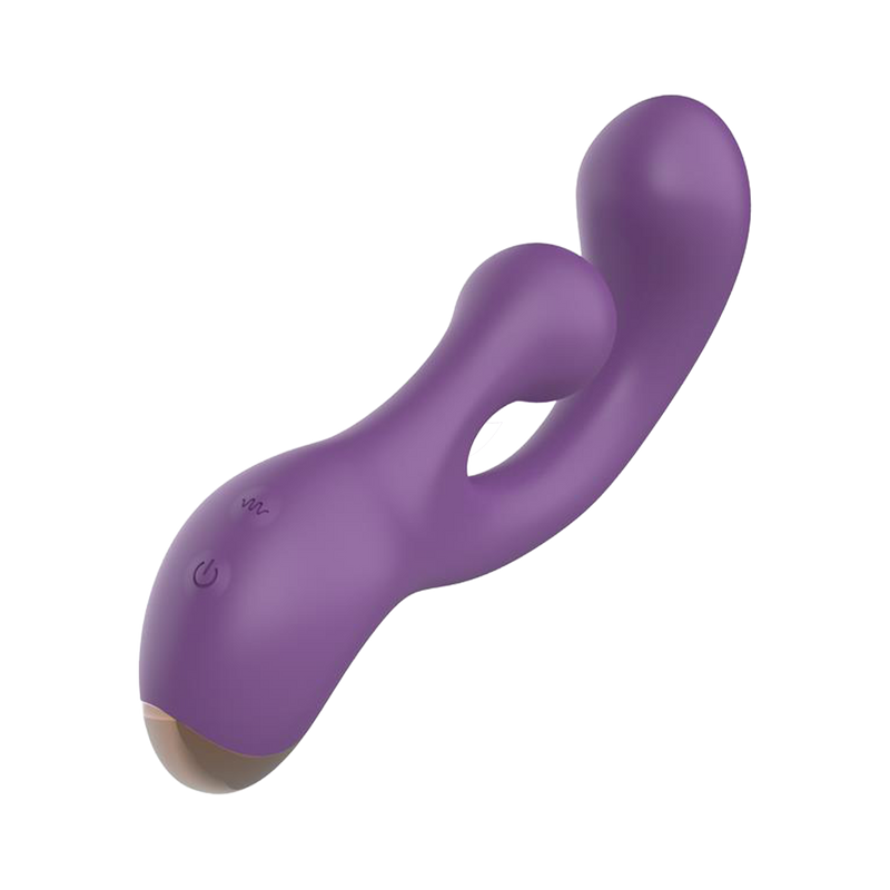 IY - Rolyx - Vibratore Rabbit rotante a 360º - Viola-Erotiekvoordeel.nl