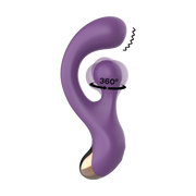 IY - Rolyx - Vibratore Rabbit rotante a 360º - Viola-Erotiekvoordeel.nl