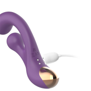 IY - Rolyx - Vibratore Rabbit rotante a 360º - Viola-Erotiekvoordeel.nl