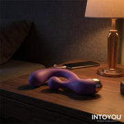 IY - Rolyx - Vibratore Rabbit rotante a 360º - Viola-Erotiekvoordeel.nl