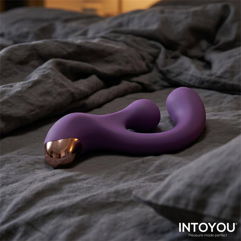 IY - Rolyx - Vibratore Rabbit rotante a 360º - Viola-Erotiekvoordeel.nl