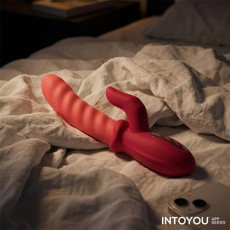 IY - Tingly - Vibratore ondulante con dito - Controllo tramite app - Rosa-Erotiekvoordeel.nl