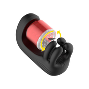 IY - Torky - Masturbatore rotante a compressione con controllo tramite app - Nero-Erotiekvoordeel.nl