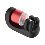IY - Torky - Masturbatore rotante a compressione con controllo tramite app - Nero-Erotiekvoordeel.nl
