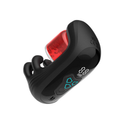 IY - Torky - Masturbatore rotante a compressione con controllo tramite app - Nero-Erotiekvoordeel.nl