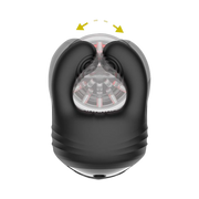 IY - Torky - Masturbatore rotante a compressione con controllo tramite app - Nero-Erotiekvoordeel.nl