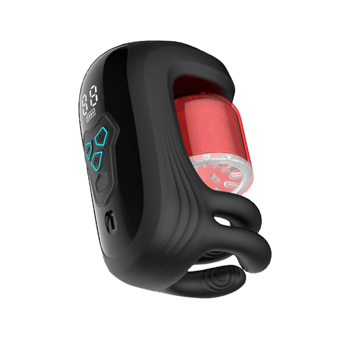 IY - Torky - Compressing Rotating Masturbator with App Control - Black-Erotiekvoordeel.nl